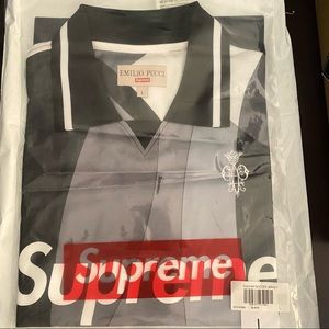 Supreme Emilio Pucci Soccer Jersey L